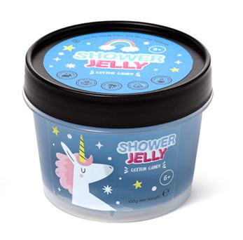 Gel de ducha Unicorn Magic Gelatina de Baño con fragancias de Fresa, Naranja, Algodón de Azúcar y Frutas Variadas