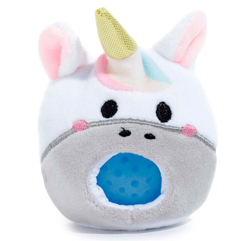 Peluche Estrujable Queasy Squeezies Unicornio