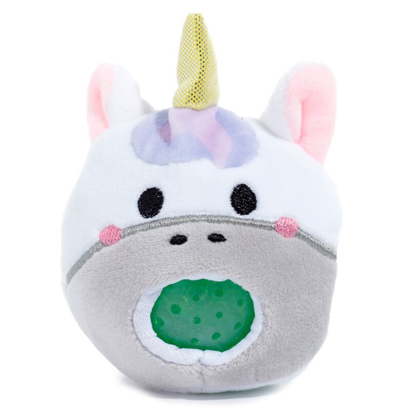 Peluche Estrujable Queasy Squeezies Unicornio