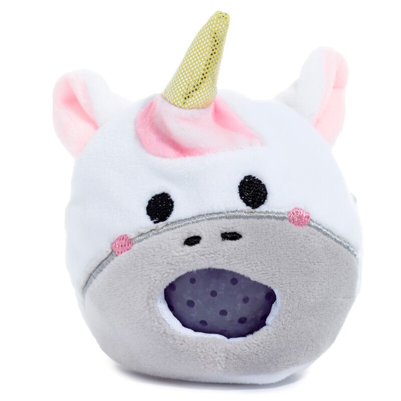 Peluche Estrujable Queasy Squeezies Unicornio